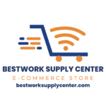 Bestwork Industries for the Blind e-commerce store featuring a shopping cart and Wi-Fi symbol