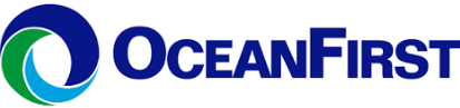 OceanFirst logi with blue and green symbol